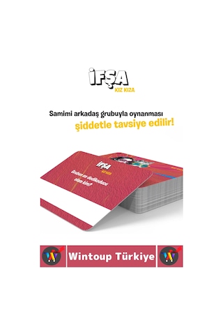 Eğlenceli Kız Grup Arkadaş Ortamı Cesaret Dürüstlük Dedikodu Tahmin Kart Oyunu İfşa-kız Kıza 56 Kart