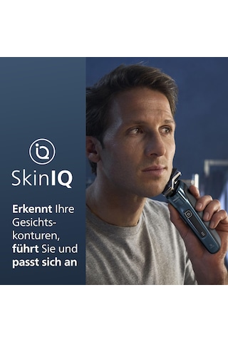 Philips Shaver S7000 - Erkekler İçin Elektrikli Tıraş Makinesi, Islak Ve Kuru Tıraş, Entegre Katlanır Düzeltici, Sakal Düzeltme Aparatı, Temizleme İstasyonu, Seyahat Çantası Ve Şarj İstasyonu Model S7882/54