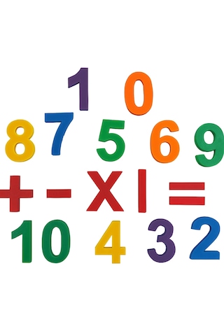 Matematik Öğrenme Ve Keşif Seti Rakamlar