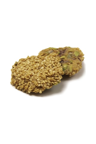 Baklawati Lüks Antep Fıstıklı Susamlı Kurabiye 500 G