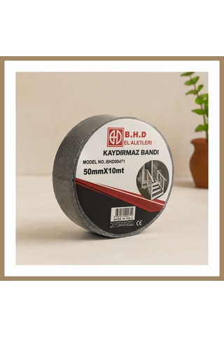 Kahveci.store Kaydırmaz Bant 50 Mm X 10 M Siyah 22