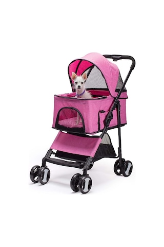 Kedi & Köpek Taşıma Arabası Dtc802-pınk