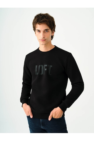 Loft Erkek Sweatshirt Siyah Lf2037363 25kp69000089 P6934 Siyah