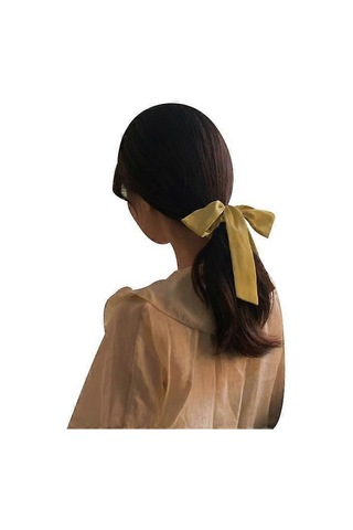 Saç Tokası Saç Fiyonk Düğümü Saç Aksesuarları Saç İpi Başlık Kadınsarı Çok Renkli