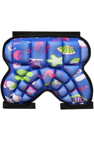 Homyl Çocuklar Için 3d Yastıklı Kalça Koruma Şortu Mavi Mavi