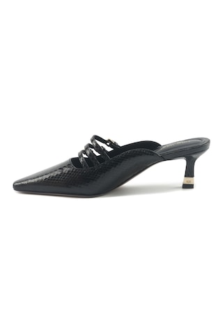 Nine West Barbara 5pr Siyah Kadın Topuklu Terlik 000000000102011984 Siyah