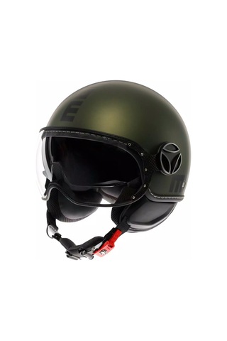 Momo Kask/fgtr Evo Mono Matt Green Black Çok Renkli