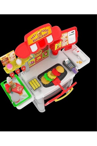 52 Parça 78 Cm Fast Food Restaurant 9247