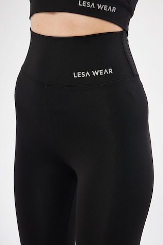 Lesa Wear Yüksek Bel Likralı Toparlayıcı Ve Sıkılaştırıcı Tayt Siyah