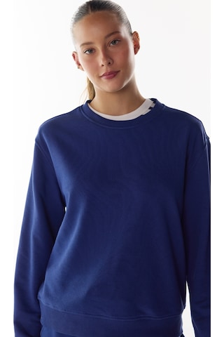 Penti Lacivert Oversize Active Uzun Kollu Sweatshirt