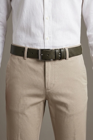 Firuze Tekstil Ltd Şti Hakiki Deri Erkek Spor Kemer - Kot Ve Jeans Pantolon Uyumlu 4.5 Cm Açık Mint Yeşili