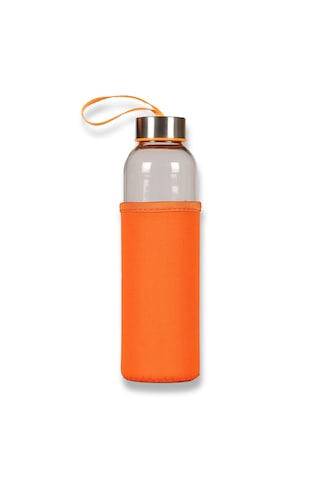 500 Ml Cam Matara Açık Turuncu