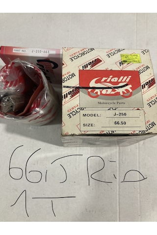 Jawa 250 66,5 Piston Sekman Seti Rialli Marka Jawa 250 66,5 Piston Sekman Seti Rialli Marka