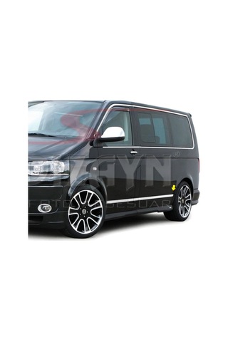 S-Dizayn  Volkswagen T6 Transporter Krom Yan Kapı Çıtası 5 Prç. K.Şasi 20