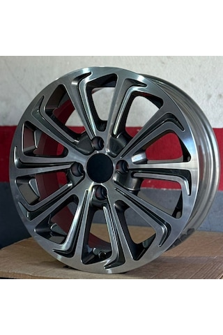 4 100 15 6.5 Et35 Ch67.1 Gun Metal Diamond Tek Jant