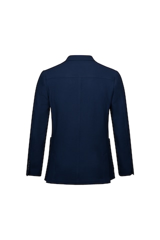 Hatemoğlu Lacivert Slim Fit Mono Yaka Klasik Ceket 33138 Lacivert