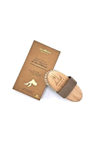 Shadish Beauty Selülit Karşıtı Doğal At Kılı Fırçası