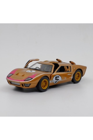 Soulader Kinsmart 1/32 Ölçekli 1966 Ford Gt40 Mk Iı Alaşım Model Araç - İleri Geri Gidebilen Mini Klasik Spor Araba Koleksiyon Ve Oyun Setleri