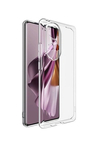 Oppo Reno 10 Pro Uyumlu Şeffaf Silikon Kılıf - Kamera Korumalı Esnek Tam Koruma Kapak