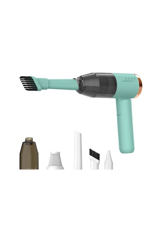 Teltree Güçlü Emişli Taşınabilir El Süpürgesi - Araç Ve Ev Temizliği İçin Pratik