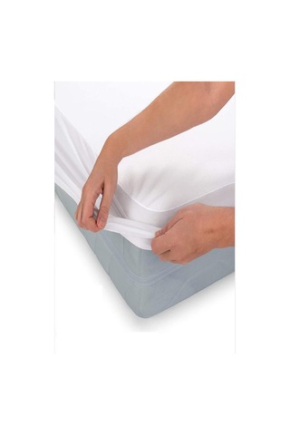 Evony Bebe Çocuk Sıvı Geçirmez Micro Fitted Alez 70x140 Cm Beyaz