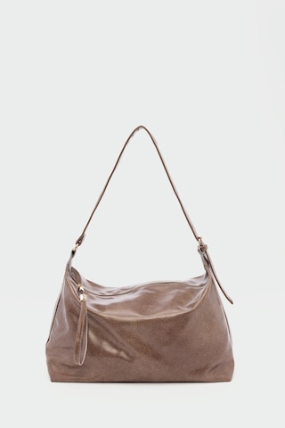 Gabrielle Salaş Omuz Çantası Vizon Vizon