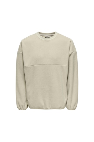 Only & Sons Keem Erkek Krem Sweatshirt 22034261-slg Krem