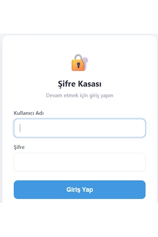 Şifre Kasası Wi-fi Erişimli Şifre Kayıt Modülü 5000 Kayıt Hafızalı