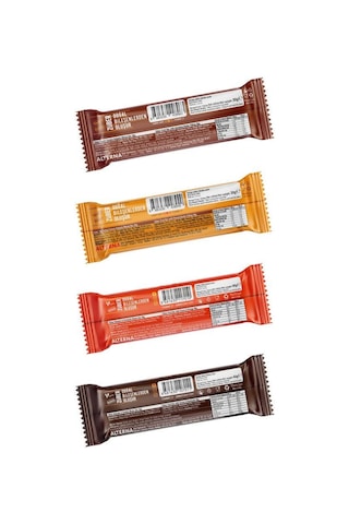 Züber Mix Meyve Bar Paketi X 12 Adet Dolu Dolu Fındıklı Ve Fıstıklı Meyve Bar 30 Gr, Portakallı Ve Fındıklı Meyve Bar 40 Gr