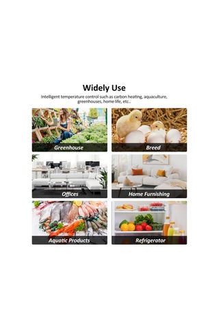 Singree Akıllı Dokunmatik Ekranlı Termostat Prizi, Isıtma Soğutma Kontrolü, Balık Tankı Ve Evcil Hayvanlar İçin -40 120 Hassas Sıcaklık Ayarı