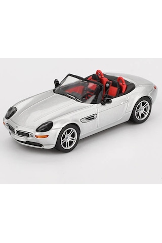 Mini Gt - Bmw Z8 Titanium Silver 2003 - Scale 1/64 Mgt00998-bl Blister Gri - Gümüş
