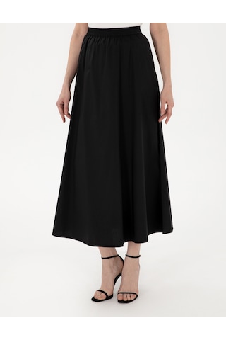 Pierre Cardin Kadın Siyah Etek Dokuma 50301215-vr046 Siyah