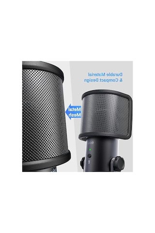 Metal Pop Filtre, Seste Netlik Sağlamak İçin İdeal