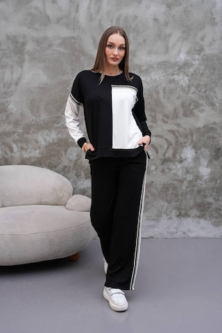 Fonna Fashıon Bayan Takım-tk607-siyah
