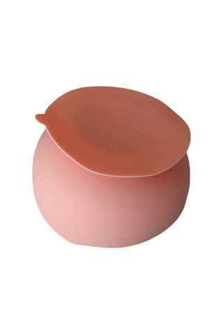 Jojobebek Vakumlu Silikon Mama Kasesi, Altı Vakumlu Mama Kasesi, Silikon Kaşık Ve Çatal / Pembe