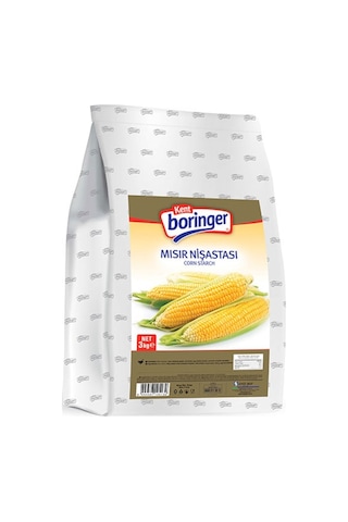 Kent Boringer Mısır Nişastası 3 KG Kent Boringer Mısır Nişastası 3 KG