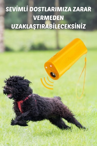 Bay Ad-100 Ultrasonik 150 Db Uzun Menzilli Köpek Savunma Ve Eğitici Ses Cihazı Najmaddin