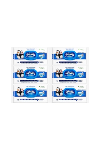 Familia Yüzey Temizlik Havlusu Maxi Hijyen 6 Lı Set 576 Yaprak Beyaz Dokulu
