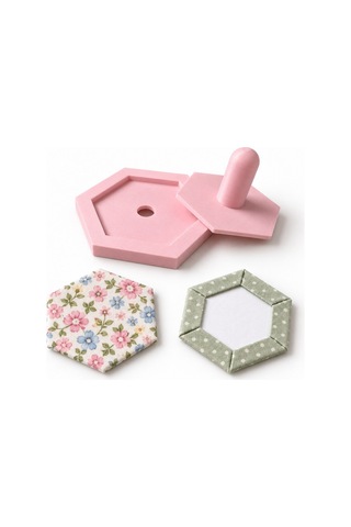 Altıgen Kumaş Katlama Aparatı 22 Mm English Paper Piecing Hexagon Tool