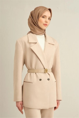 Armine Sura İpek Eşarp 9301d-06 Haki - Vizon Vizon