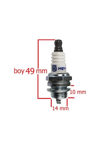 Husqvarna Buji Hqt-1 14 Mm 2 Zamanlı Buji 10 Adet Motorlu Testere-tırpan