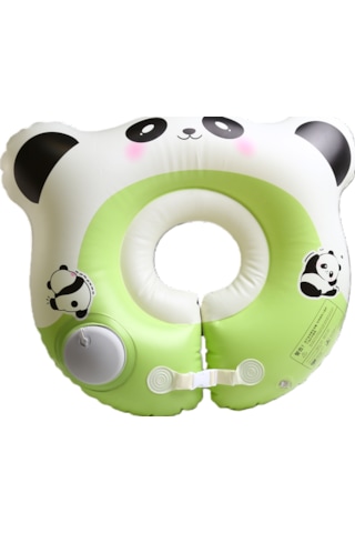 Bebek Bel Simidi Panda Figürlü Emniyet Tokalı Pompasız Kullanım 1