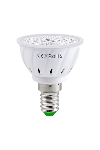 Dofolink 220v 80 Led Bitki Büyüme Lambası, Kırmızı-mavi Spektrum, E14 Yuva, Seracılık Sebze Fidanı Işığı Diğer