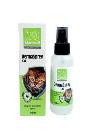 Nanbell Kediler İçin Derma Sprey 100 ML