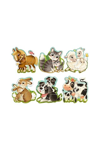 Toys Crcl031 Animals Mix Match Çok Renkli Genel