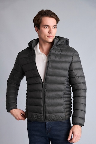Defacto Sıcak Tutan Su İtici Slim Fit Mont N4661az26augn1284 Yeşil-gn1284