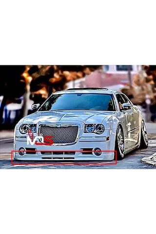 Chrysler 300c Uyumlu Ön Tampon Eki Karlık Fiberglass Boyasız