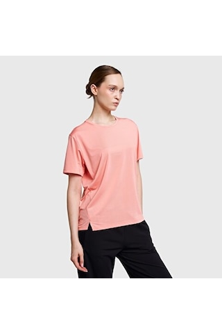 Lescon Kadın Antrenman Kısa Kol T-shirt 26b-2067 Yavruağzı