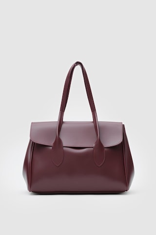 Shule Bags Lonn Large Evrak Çantası Bordo Bordo