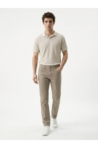 Loft Regular Fit Taş Erkek Jean Pantolon Lf2042929